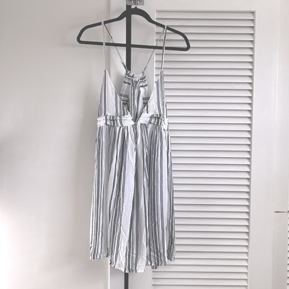 O'Neill Women's Saltwater Solids Stripe Tank Dress Cover Up